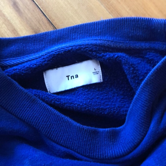 Royal Blue TNA sweatshirt - Picture 2 of 2